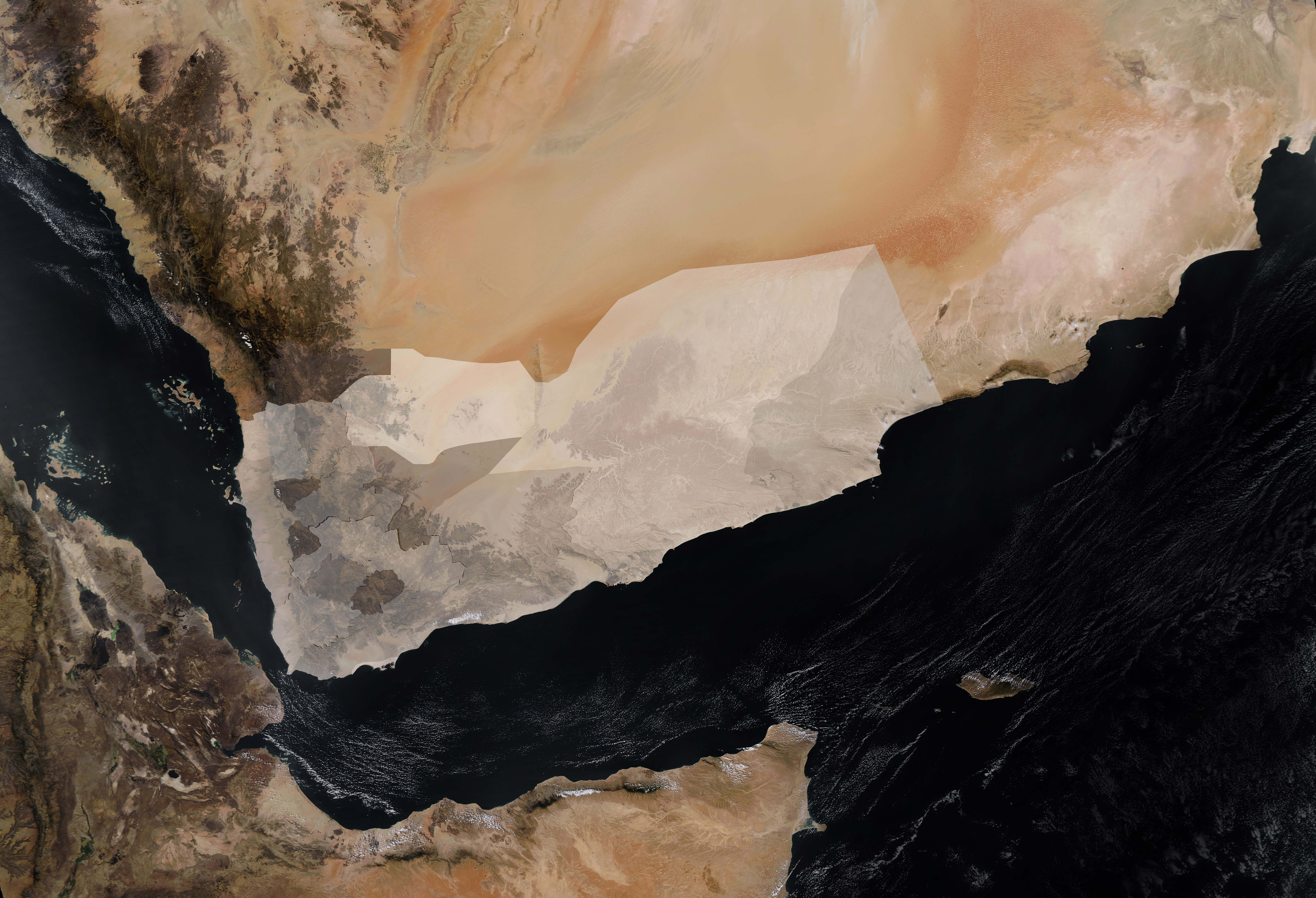 map yemen